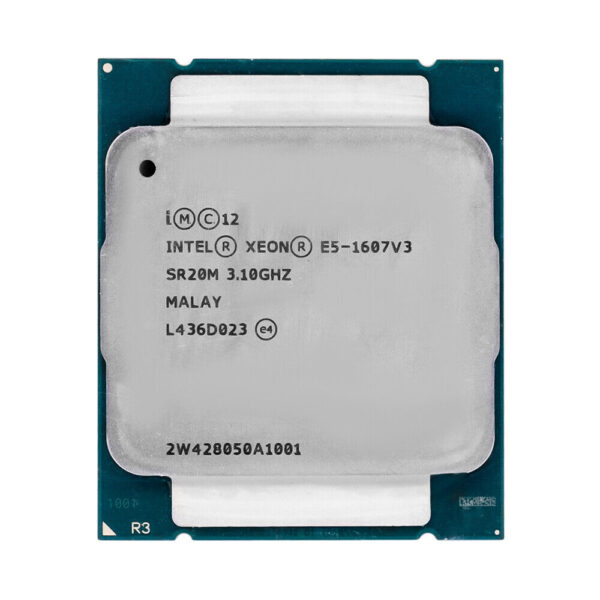 پردازنده Intel Xeon E5-1607 v3 چهار هسته‌ای با فرکانس 3.10 گیگاهرتز