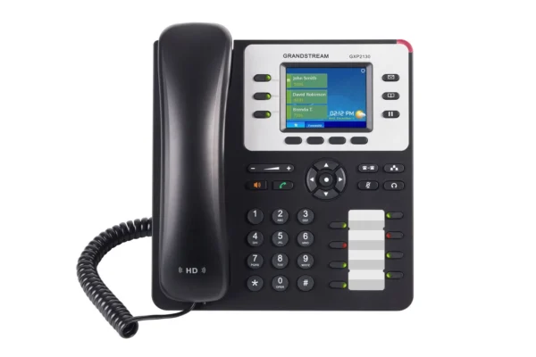تلفن تحت شبکه Grandstream GXP2160 با نمایشگر 4.3 اینچ و کلیدهای BLF