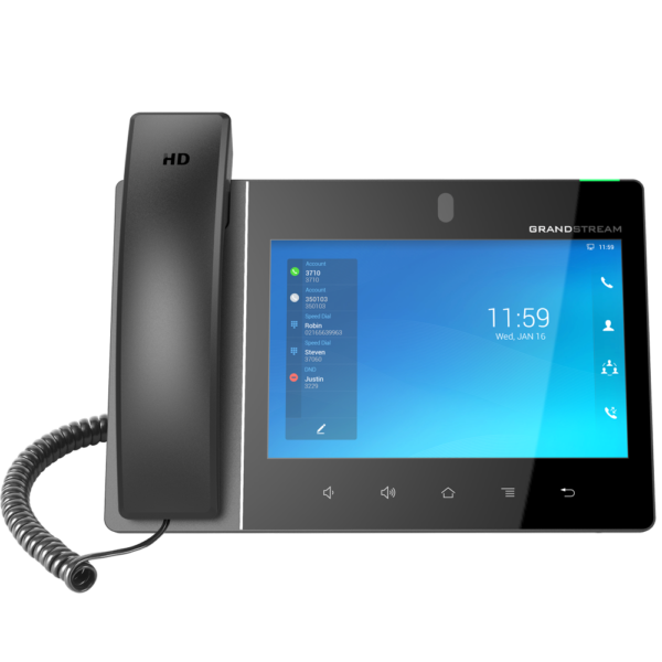 تلفن ویدئویی تحت شبکه Grandstream GXV3450 با نمایشگر لمسی 5 اینچ