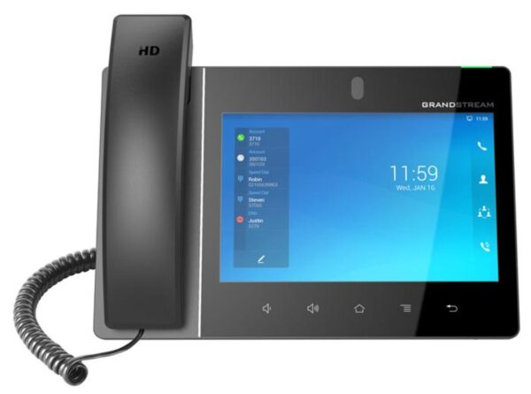 تلفن ویدئویی Grandstream GXV3480 با نمایشگر لمسی 8 اینچ و دوربین 2 مگاپیکسلی