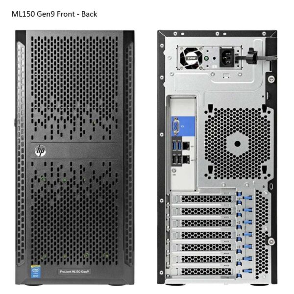سرور HPE ProLiant ML150 Gen9 تاور دو پردازنده