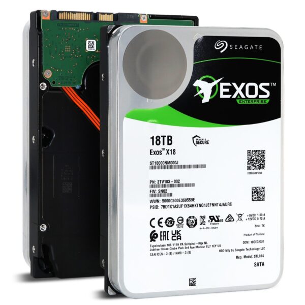 هارد Enterprise Seagate Exos X18 18TB مدل ST18000NM000J