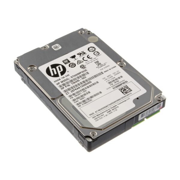 HP 600GB SAS 6G 15K