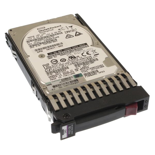 هارد سرور HPE 900GB SAS 12G 10K SFF مدل 785069-B21
