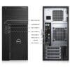 نمای کیس ورک‌استیشن Dell Precision Tower 3620