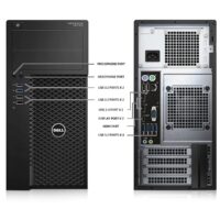 نمای کیس ورک‌استیشن Dell Precision Tower 3620