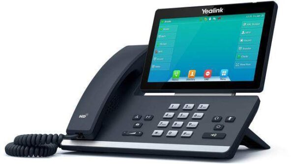 تلفن تحت شبکه Yealink SIP-T57W با نمایشگر لمسی 7 اینچ