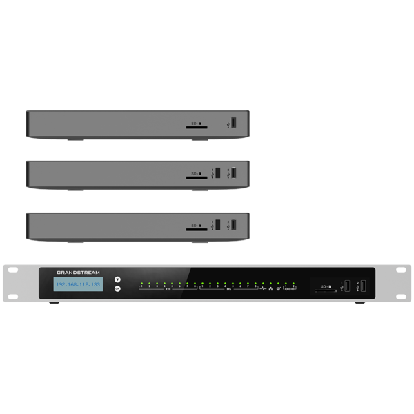 مرکز تلفن Grandstream UCM6300 Audio Series برای ارتباطات سازمانی