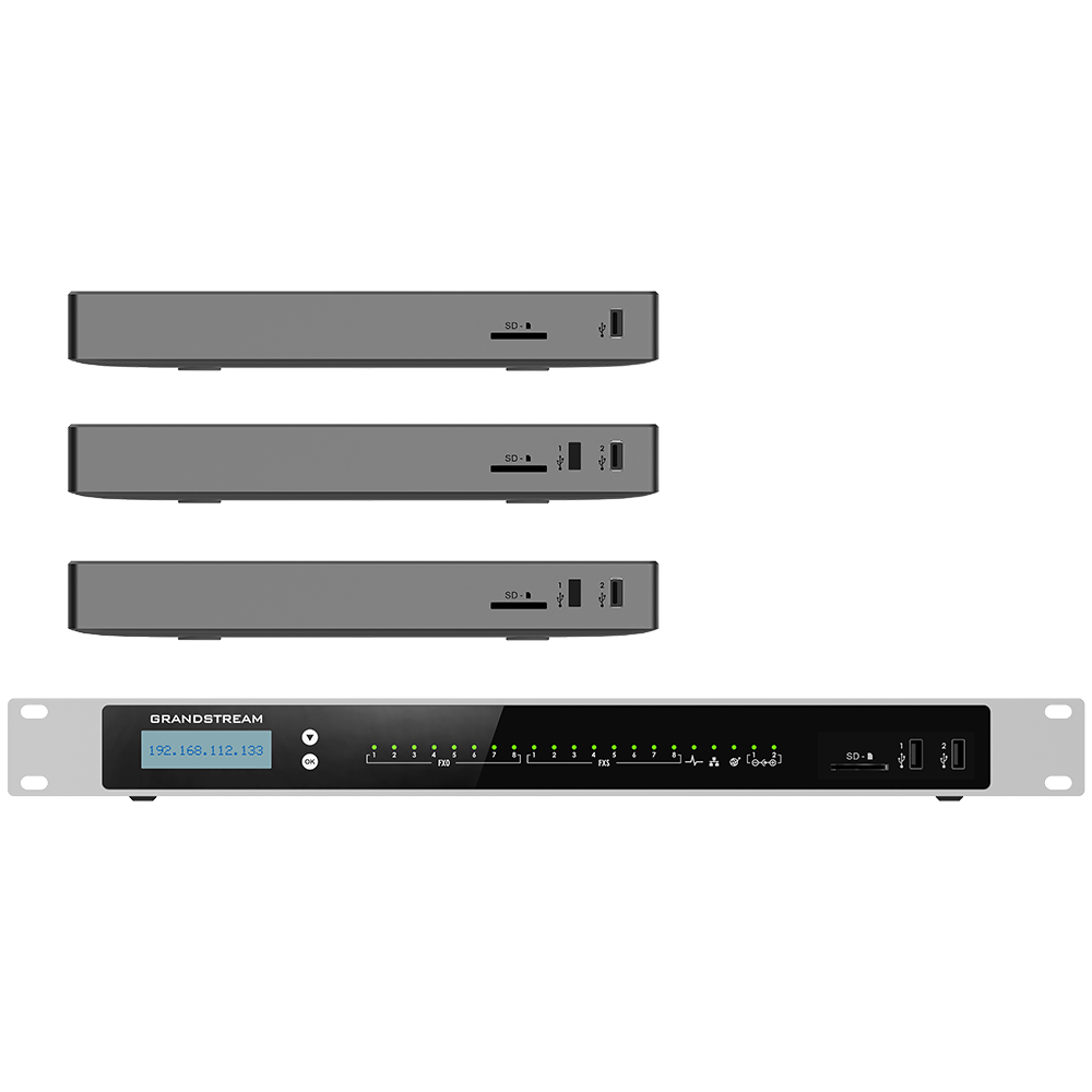 مرکز تلفن Grandstream UCM6300 Audio Series برای ارتباطات سازمانی